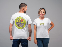 Mojave Desert Beach Club T Shirt With Front Logo