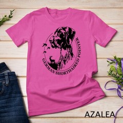 Funny Proud German Shorthaired Pointer hunting dog portrait Unisex T-shirt