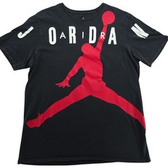 Air Jordan Jumpman Spellout Big Jumpman Logo Graphic Black T-Shirt Men’s XL