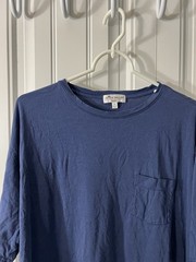 Peter Millar Seaside Collection Blue Pocket T Shirt Size XL