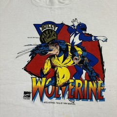 Vintage 90s Marvel Comics T-Shirt Medium Saban Power Rangers Billy Wolverine
