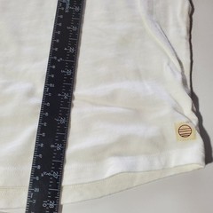 Marine Layer Shirt Slub Pocket Shirt Mens Large Antique Cream White Tee NWT