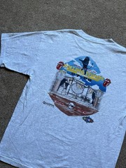 VTG ‘97 Rolling Stones Bridges to Babylon Local Crew Light Grey Tee
