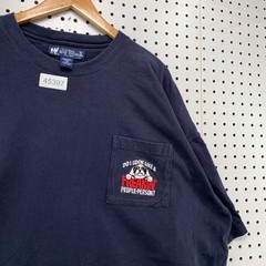Vintage Big Dogs Shirt Mens Big 4X Blue Pocket Funny Freakin People Person