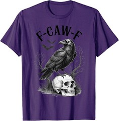 Fcawf Funny Black Bird Crow Joke For Men And Women Unisex T-Shirt