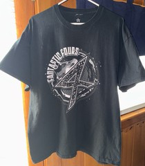 Fantastic Fours-Original Rufnek Printed T Shirt Men’s XL Black for Jordan 4’s