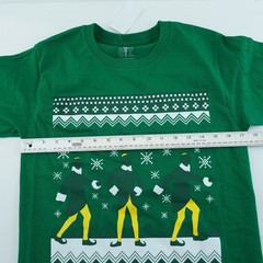 Elf Movie Green T Shirt Tee Green Small Holiday Christmas Hug