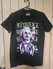 Beetlejuice Men’s and Big Men’s Graphic Tee with Short Sleeves, Size ( S 34-36 )