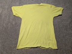 Supreme Shirt Mens Medium Neon Yellow Digi Girl SS17 Digital Block Logo
