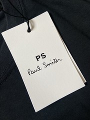 PS PAUL SMITH NAVY BLUE CIRCLE PRINT TSHIRT SIZE SMALL BNWT