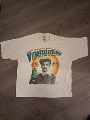 VTG I Love Lucy Vitameatavegamin 1992 CBS Promo T Shirt Sz M Single Stitch RARE*