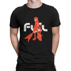 Anime Naita MAN’S tshirt FLCL o neck tops 100% cotton t shirt humor high quality