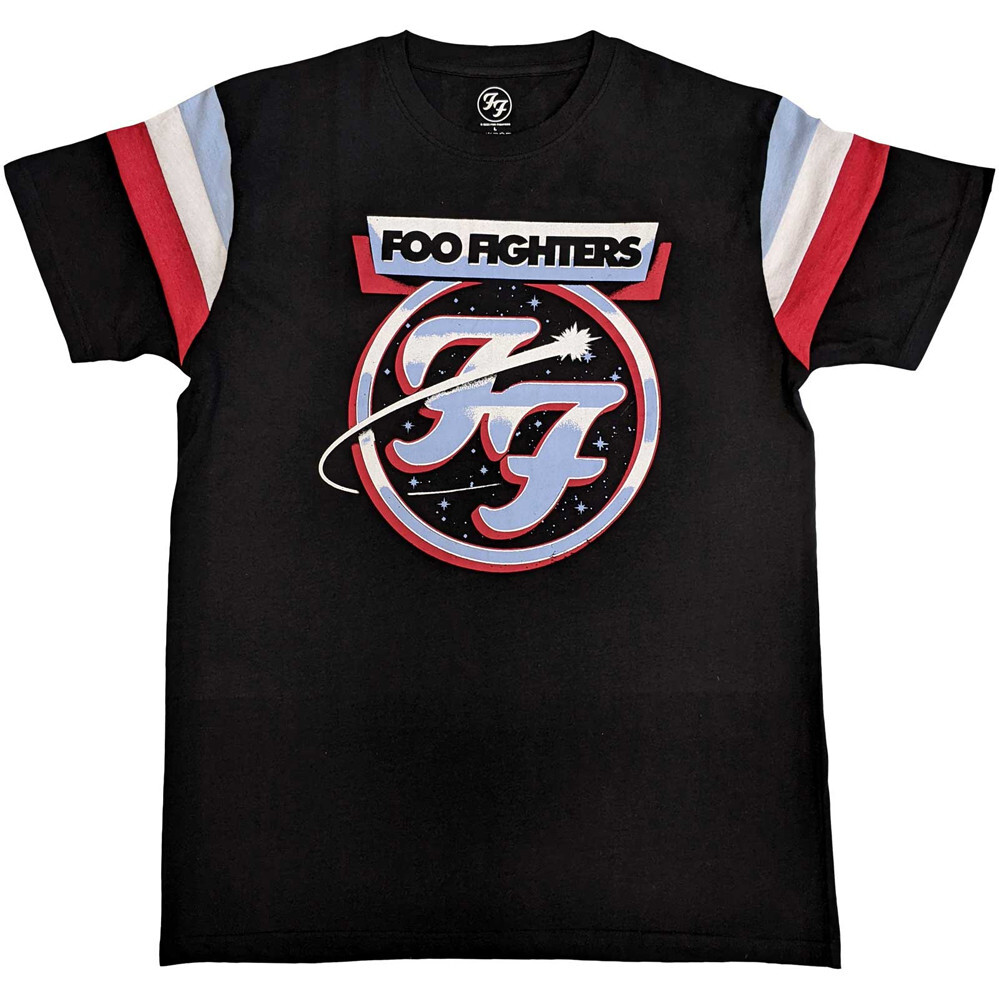 Foo Fighters – Comet Tricolour – Black Ringer t-shirt