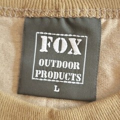 Vintage Fox Outdoor Products Digital Desert Camo T Shirt Single Stitch Sz L