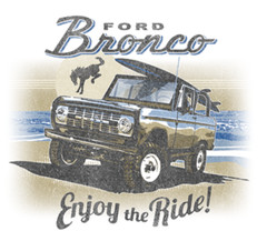 Ford Bronco Accessories T-shirt Mens Clothing Apparel Graphic Tees Sleeveless