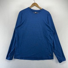 REI Coop Shirt Men’s Large Blue Base Layer Outdoor Hiking Performance Running