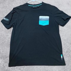Mercedes AMG Petronas F1 Mens Large Black Tshirt 2015 Exclusive