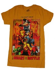 Street Fighter The Answer Lies In the Heart of the Battle Men’s T-shirt NEW