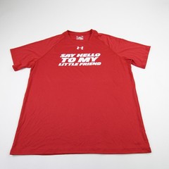 Under Armour HeatGear Short Sleeve Shirt Men’s Red Used L