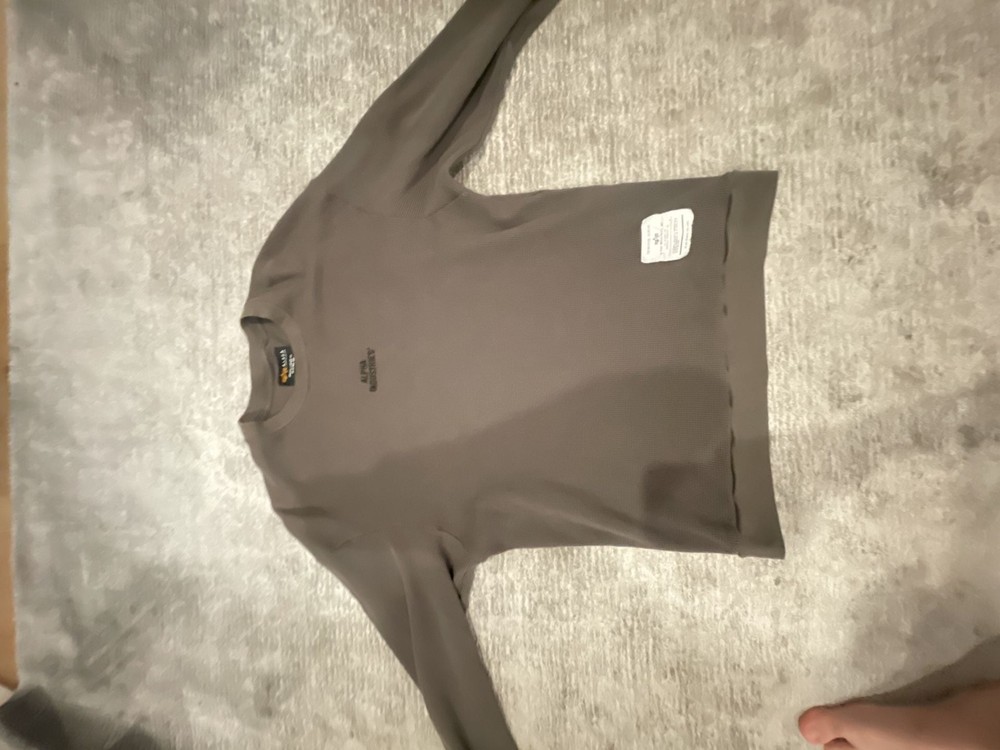 Alpha Industries Arctic Tactical Thermal Waffle Knit Long Sleeve Shirt