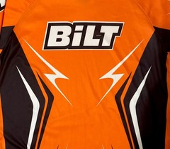 Bilt Jersey Long Sleeve Motocross Dirt Bike Cycle Moto Men’s Size Large Orange