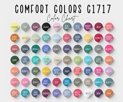 🔥Comfort Colors 1717 Unisex Short Sleeve Heavyweight TShirt Vintage Washed