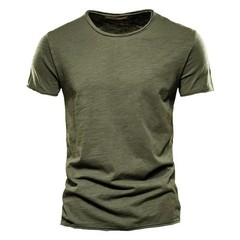 Men T-shirt Casual Soft Fitness Summer Thin T-shirts Men’s Home Clothes O-Neck S