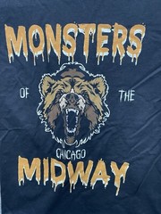 🔥 Chicago Bears • Monster Of The Midway • T Shirt • Gildan • NFL • Size S