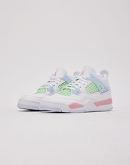 Jordan Air 4 Retro Pre-School (White) – White – 12C