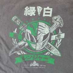 Mighty Morphing Power Rangers 2015 Loot Crate T-Shirt Grey XL Nostalgia 90’s TV
