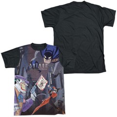 Batman The Animated Series Bounce Adult Costume T Shirt (Black Back), S-3XL