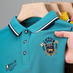 Nueva Camisa Polo Bordada De Manga Corta Para Hombre, Informal De Negocios