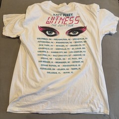 RARE – Katy Perry – Witness Concert Tour 2017 – Graphic T Shirt – Men’s Size XL