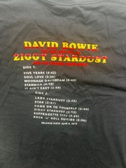 Vintage 1998 David Bowie Ziggy Stardust K West Shirt XL Double Sided 90s