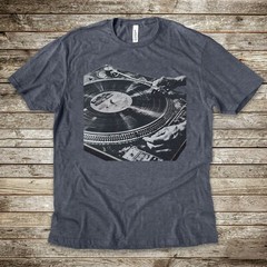 Retro Vinyl Lover Tee, Music Enthusiast Shirt, DJ Gift, Unisex Music T-Shirt