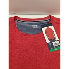 Lands’ End Men’s Classic Fit 4-Way Stretch Tee, Red, Size XL