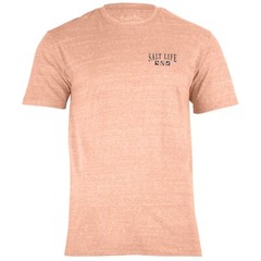Salt Life TriBlend S/S Tee Orange The Ocean M Live Salty SALTLIFE NWT NEW