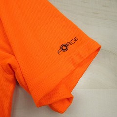 Carhartt Shirt Mens Medium Bright Orange Reflective Class 2 R Tech Performance