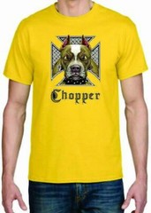 Adult DryBlend® T-Shirt – ( CHOPPER – BIKER / CHOPPER / PIT BULL)