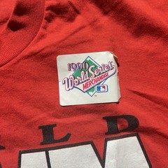 Vintage Cincinnati Reds 1990 World Series Champions Shirt Men’s Size Large