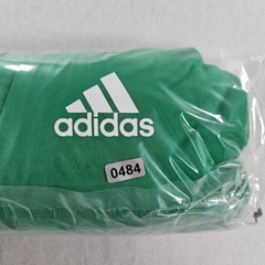Adidas Creator Tee Shirt Mens XL Green Long Sleeve Centered White Logo Polyester