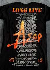 NWOT Asap Rocky 2012 Tour T-Shirt Men’s Small Black Short Sleeve Pullover Summer