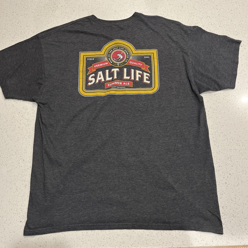Salt Life XXL Tee Shirt Made By The Salt Life Brewing Co.