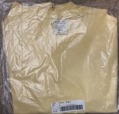 ComfortWash Hanes Men/Women Garment Dyed Long Sleeve T-Shirt Yellow S Sealed New