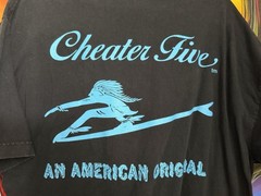 2000 Y2k Surfwear Cheater Five Surfer Graphic Tshirt Hawai Hawaiian Oahu XL