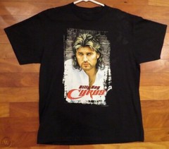 Billy Ray Cyrus 2001 Southern Rain Tour Country Pop Shirt NA094