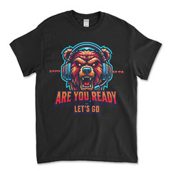Custom T-Shirt Are You Ready! / Unisex Soft Style T-Shirts, Gildan Heavy- Cotton