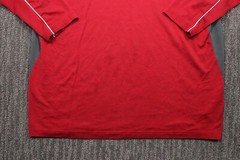 Reebok Vintage Y2K Skater Grunge Long Sleeve Wide Stripe Crew Shirt Men’s 2XL