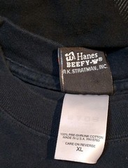 Harley Davidson Mens XL T-Shirt Black Oman UAE Hanes Beefy 100% Cotton Vintage