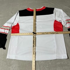 Full Send Nelk Boys F-Star Hockey Jersey White Long Sleeve Size Small NWT